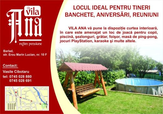 Vila ANA, Barlad
